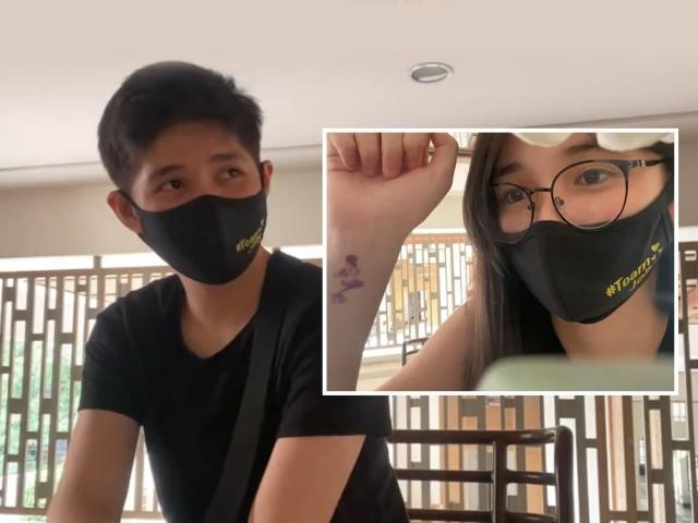 Allen Ansay and Sofia Pablo