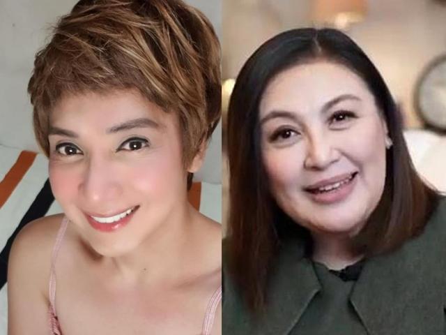 Sharon Cuneta and Donita Nose