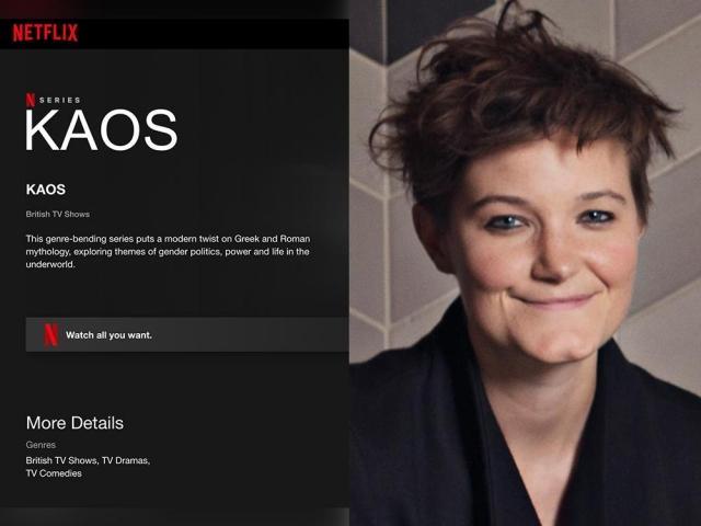 Charlie Covell with Kaos show page