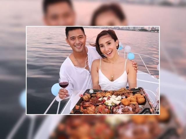 Rocco Nacino and Melissa Gohing