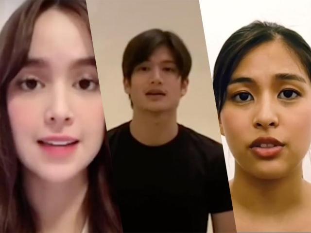 GMA Artist Center talents pray the Oratio Imperata