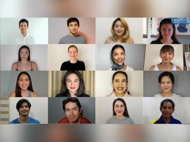 Kapuso variety show hosts and judges for Balang Araw