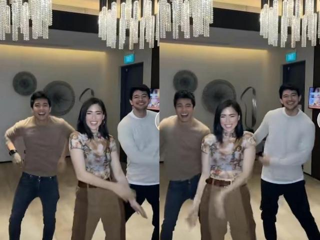 Kylie Padilla, Rayver Cruz, and Jak Roberto TikTok