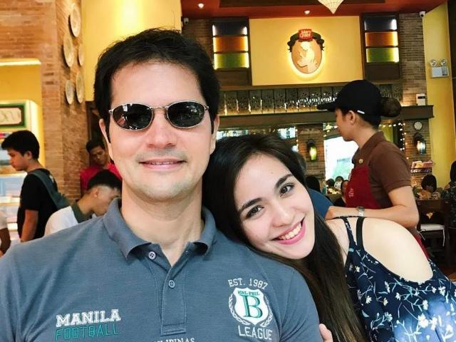 Angela Alarcon and dad Jestoni Alarcon