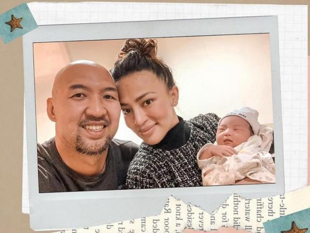 Erika Padilla Jeffrey Cariaso with baby girl