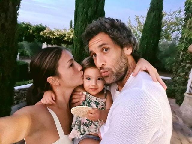 Solenn Heussaff, Nico Bolzico, Thylane Katana Bolzico