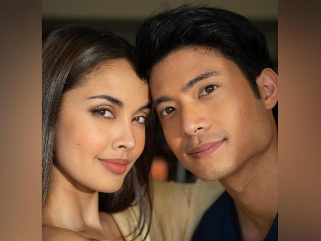 Megan Young and Mikael Daez