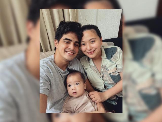 juancho trivino joyce pring with their son