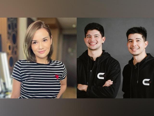 Yasmien Kurdi with Rayver and Rodjun Cruz