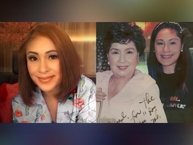 Susan Roces and Sheryl Cruz