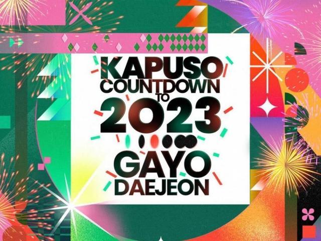 Kapuso Countdown to 2023 Gayo Daejeon
