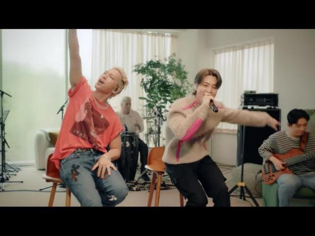 Taeyang of BIGBANG and Jimin of BTS