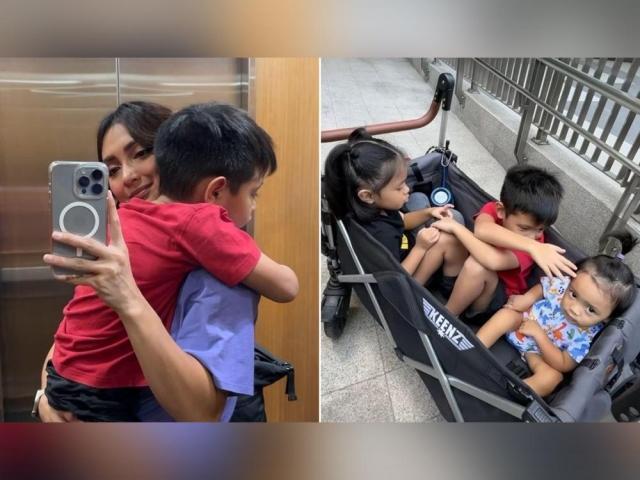 Iya Villania and kids