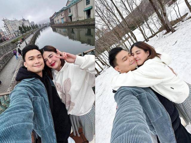 Shaira Diaz and EA Guzman in Japan