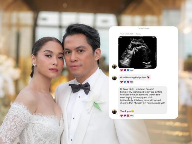 Maja Salvador baby news