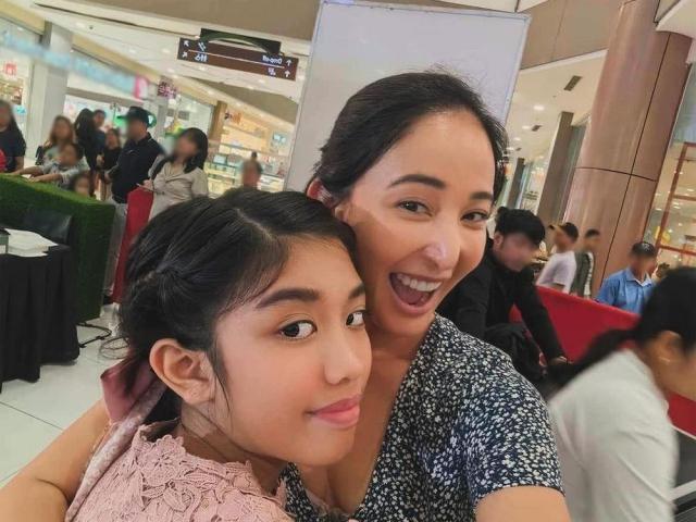 Katrina Halili and daughter Katie