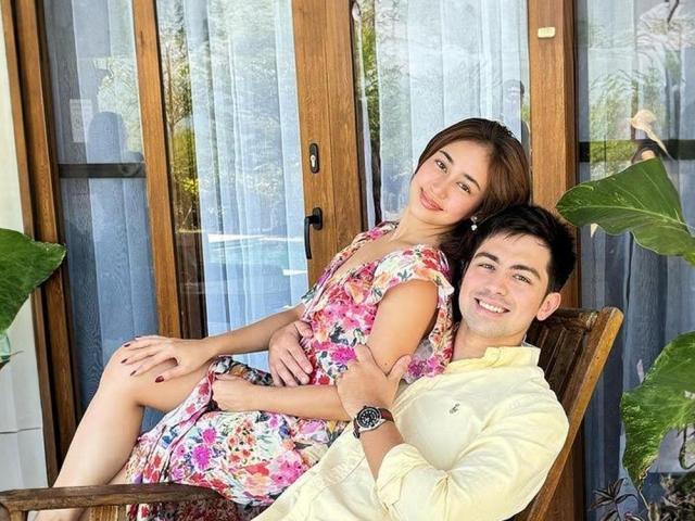 Derrick Monasterio and Elle Villanueva