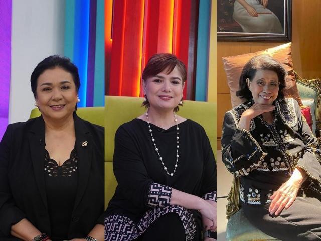 Alma Moreno, Snooky Serna, Mother Lily Monteverde