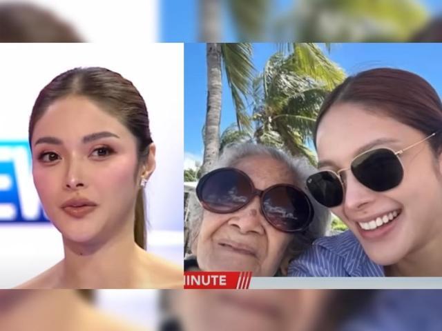 Kazel Kinouchi and her lola