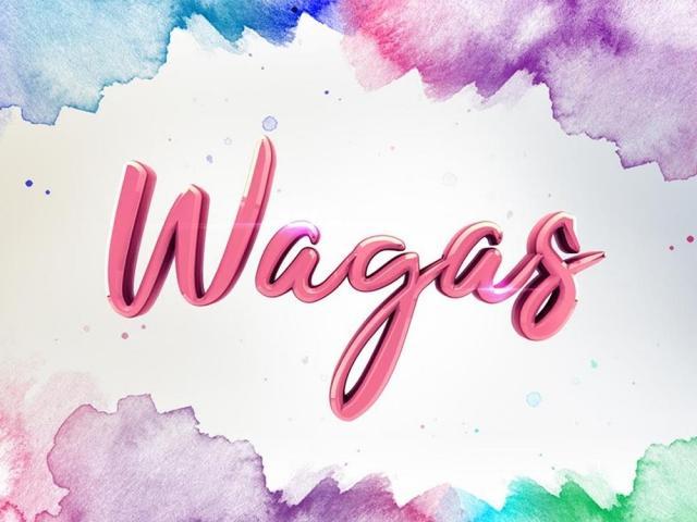 wagas title card