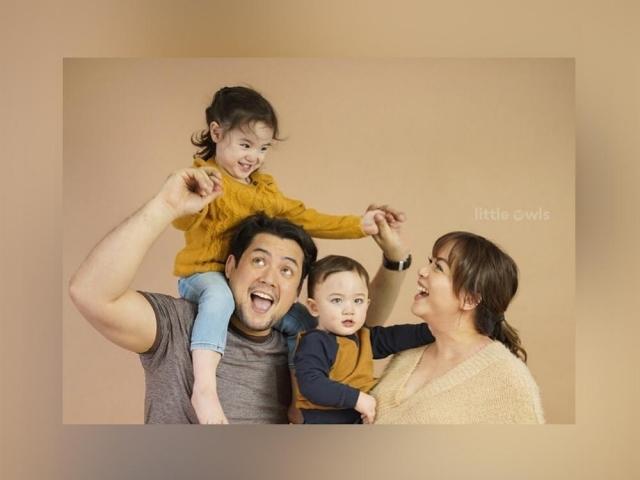 Geoff Eigenmann and family