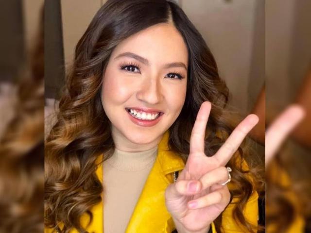 Joyce Ching tries mommy duties