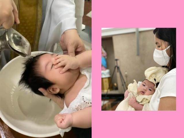 Mommy Paulina Sotto and Baby Sachi