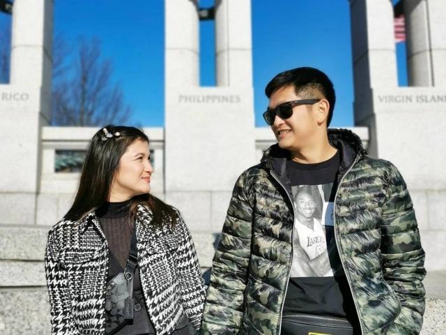 Camille Prats and VJ Yambao