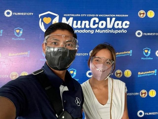 Steeve Mago and Pia Guanio