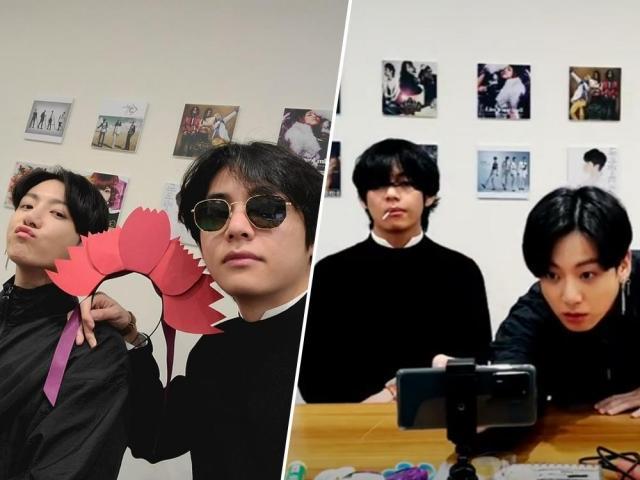 BTS V and Jungkook