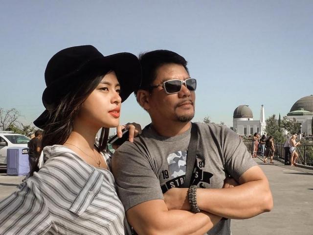Gabbi Garcia and Daddy Vince Lopez