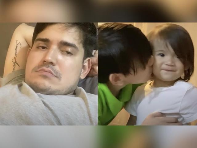 Paolo Contis with Aki and Summer