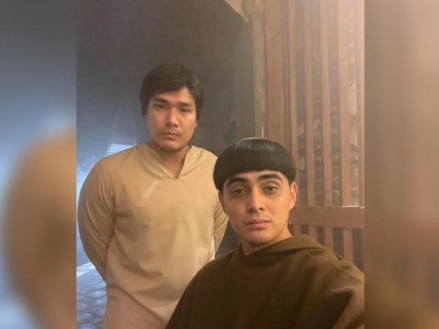 Renato and Padre Salvi in Maria Clara at Ibarra