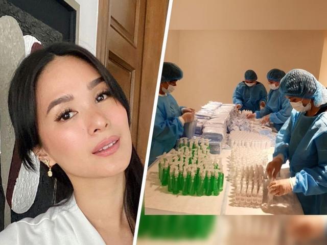 Heart Evangelista touched by Aivee Teo gesture to help fight covid crisis