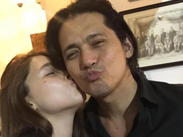 Kylie Padilla and Robin Padilla