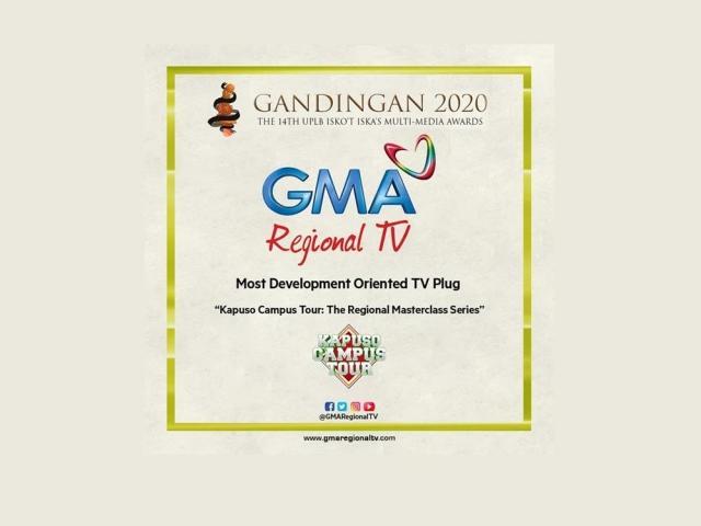 Gandingan 2020 awards