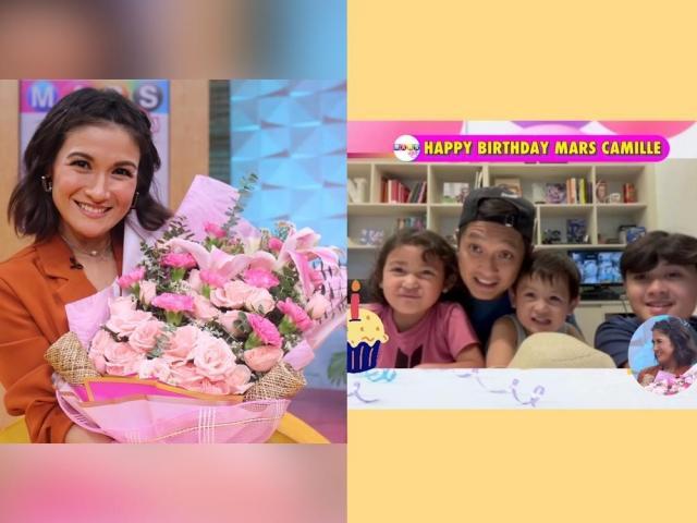 Camille Prats and her family 