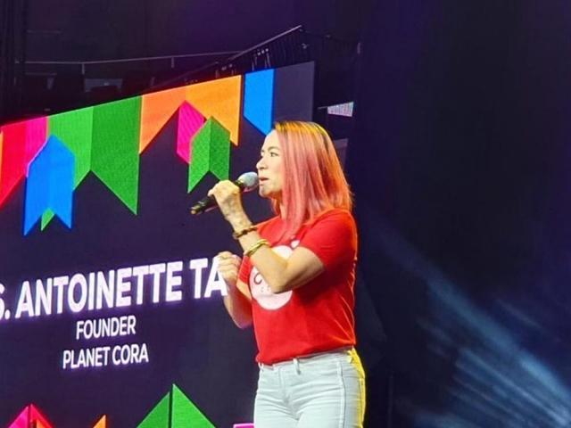 Antoinette Taus relief operations for Batangas