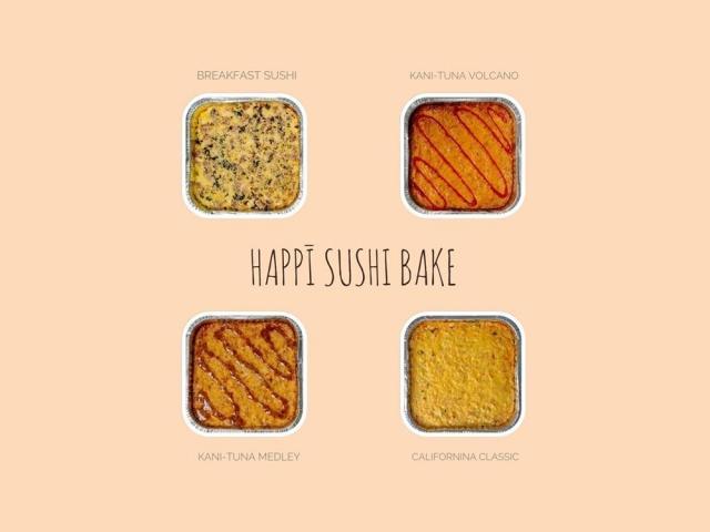 Happi Sushi Bake and Pinoy Yakitori