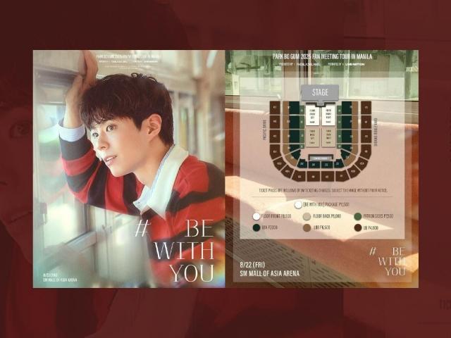 park bo gum in manila tickets