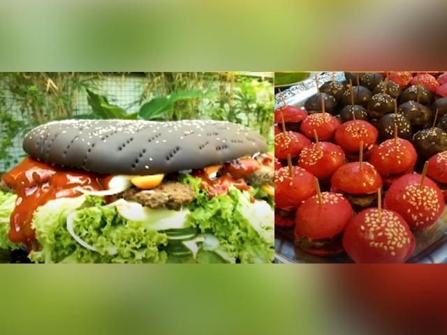 smallest and biggest burgers