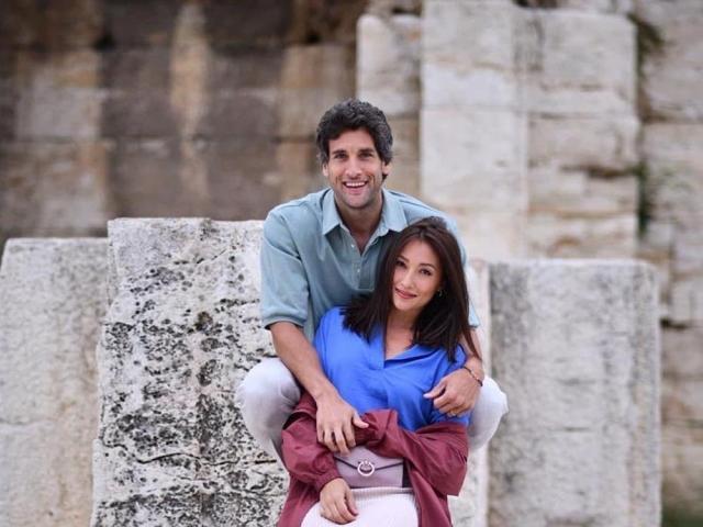 Solenn Heussaff and Nico Bolzico