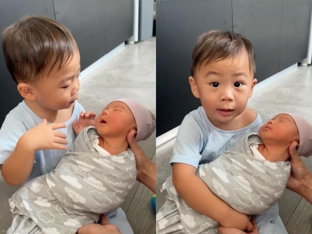 Kryz Uy and Slater Young's firstborn Scottie