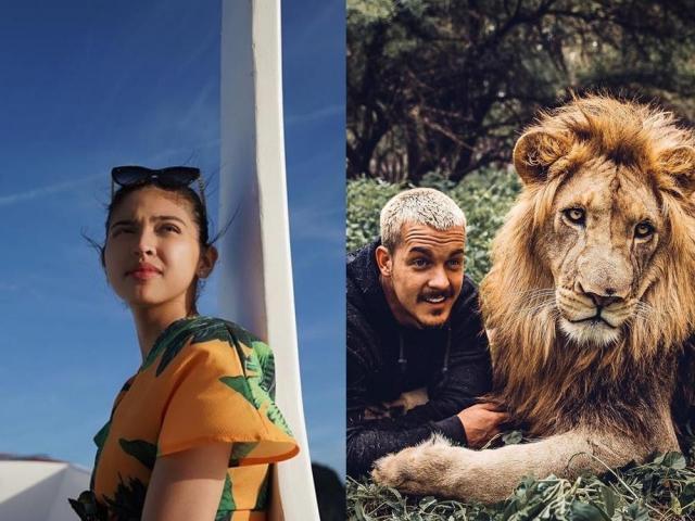 Maine Mendoza admires Dean Schneider