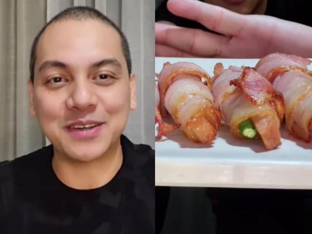 archie alemania and his bacon wraps