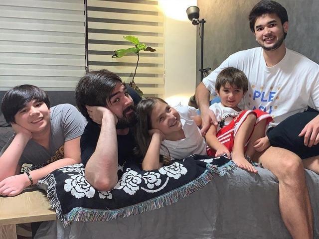 The children of Jackie Forster 