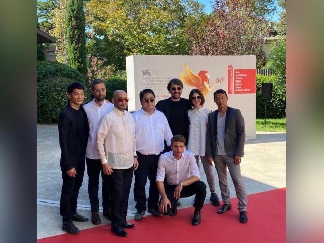soliman cruz at the Venice International Film Festival