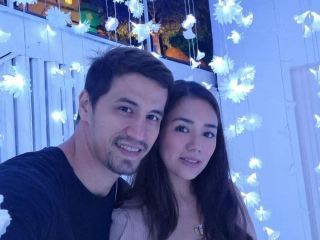 Marc Pingris and Danica Sotto