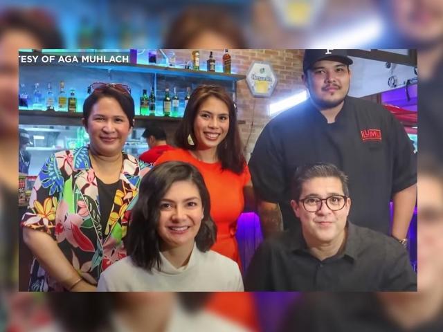 Aga Muhlach and Charlene Gonzales