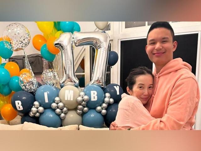 Kris Aquino and Bimby